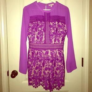 Gianni Bini lace romper